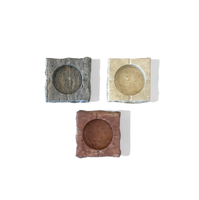 Porte-bouteilles en travertin naturel pur NANWEI, fabriqué à la main pour un rangement et une présentation raffinés du vin, pierre naturelle de qualité supérieure