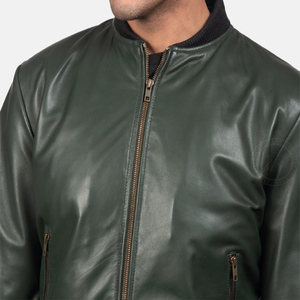 Veste en cuir Longueur régulière de vêtements Veste de moto Type d'article Meilleure vente Veste Sialkot Pakistan - Product Image 6