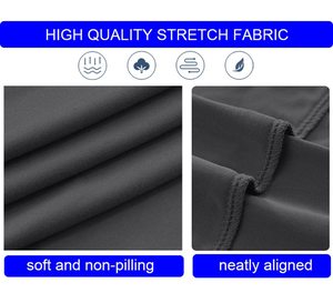 <span class=keywords><strong>Housse</strong></span> de chaise personnalisée très vendue, <span class=keywords><strong>extensible</strong></span>, avec accoudoirs, quatre saisons, couleur unie, élastique, 100% polyester, haute qualité, mariage - Product Image 4