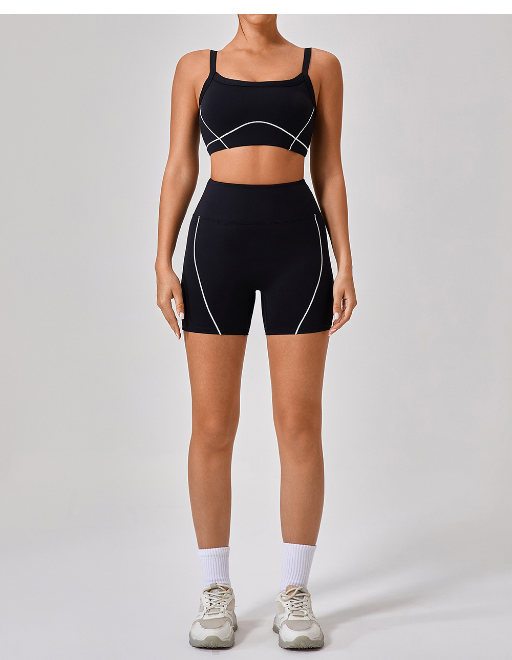 Costume noir + short