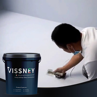 Revêtement liquide époxy Vissney, grossiste, prix bas, peinture pour sols à haute adhérence, application au pinceau
