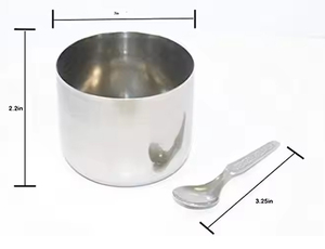 Boîte à épices en acier inoxydable à 7 compartiments pour récipient de stockage de vaisselle de cuisine d'Inde - Product Image 6