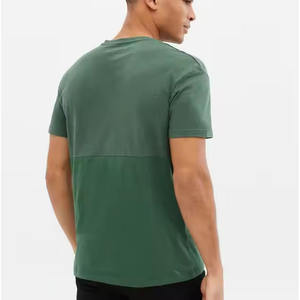 Heavy 270 Gsm doble hilo suelto moda gota hombro manga corta algodón camiseta EE. UU. hombres Oversize Top al por mayor - Product Image 6