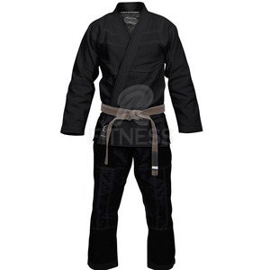 Uniforme de Jiu Jitsu Brasileño Personalizado, Color Blanco, Tejido Pearl Weave, Pantalones Rib Stop, Transpirable, 240g, Ropa Deportiva - Product Image 5