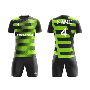 Ventes en gros de maillots de football personnalisés de France, ensembles respirants à séchage rapide, uniformes de football par sublimation, vêtements d'équipe professionnels - Product Image 1