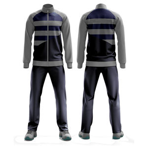 Conjuntos Deportivos TBMPOY para Hombre, Trajes Deportivos de 2 Piezas, Conjuntos Deportivos Casuales para Correr, Conjuntos de Calentamiento con Cremallera Completa - Product Image 4