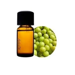 L'olio di Amla prodotto in modo organico più venduto con imballaggio di dimensioni personalizzate per la pelle e i capelli utilizza l'olio dagli esportatori indiani