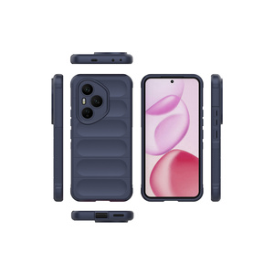 Netzy Flexible TPU <b>Case</b> for Honor 400 Pro Hollow Back Design SAFA Ethnic Silicone Cover-Black Anti-Fingerprint for Plus <b>SE</b> - Product Image 2