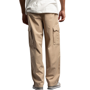2023 New Fashion Lightweight Casual Men's Loose Fit Joggers Custom Design <b>Trousers</b> Multiple Pockets High Quality Manufacturer BD - Product Image 6