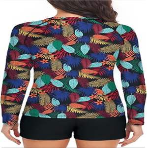 2025 mejor calidad Rash Guard manga larga UPF 50 último diseño camisa de protección solar con tela lisa a precios bajos - Product Image 4