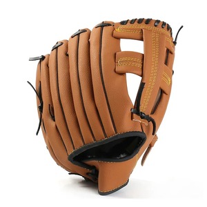 Guantes de Softball de cuero para niños y jóvenes, manopla de entrenamiento, guantes de béisbol profesionales, para exteriores, Oem - Product Image 2