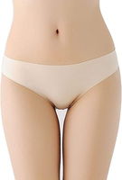 Braguitas de Bikini Transpirables para Mujer, Talla Grande, con Material de Spandex/Algodón, Antiestáticas, con Logotipo en la Pierna Izquierda, 2025