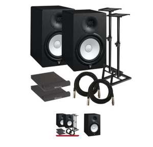 NUEVOS Altavoces de Monitor de Estudio Activos FAV HS8 de 8 Pulgadas, Par con Soportes de Fibra de Carbono, Aluminio y Plástico, Potencia de Salida >800W - Product Image 3