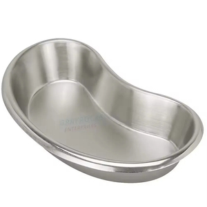 Bandeja médica en forma de riñón de acero inoxidable-Plato de sala quirúrgica de 9,4 pulgadas para hospital y clínica - Product Image 3