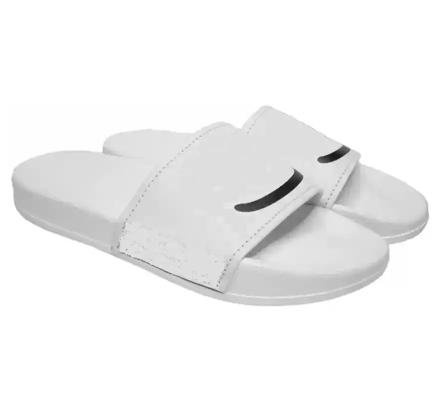 2024 Preço por atacado homens Elegante PU Anti Slippery mais vendendo material de alta qualidade usado Chinelos De Praia Slides