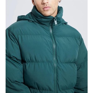 Fabricant de gros avec logo personnalisé Veste matelassée en coton pour hommes surdimensionnée légère et résistante à l'eau pour hommes - Product Image 2