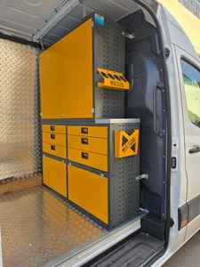 Étagères modulaires pour rangement de voiture, étagères pour l'intérieur des véhicules, armoires à outils, étagères, structure démontable OEM, revêtement en poudre électrostatique - Product Image 2