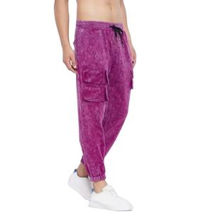 Pantalon en jean vintage rétro pour homme, coupe slim, délavé à l'acide, effet usé, décontracté et tendance - Product Image 5