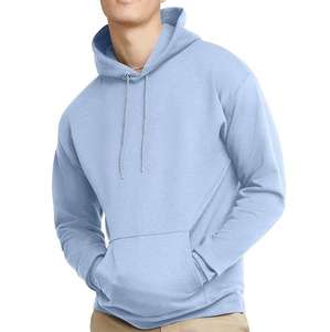 Sudadera con capucha extragrande lisa para hombre, de felpa de algodón lavado, gruesa, estilo vintage, para exteriores, ropa urbana para hombre - Product Image 1