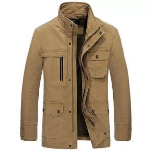 Veste en toile 100 % coton de haute qualité, prix d'usine en gros, respirante, écologique, antibactérienne, séchage rapide, modèle 2024 - Product Image 1