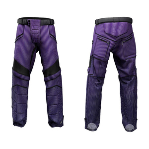 Pantalones de Paintball Acolchados, Transpirables, de Secado Rápido, Ligeros, de Nailon/Poliéster, con Impresión Digital de Diseños Personalizados, de Alta Calidad - Product Image 1