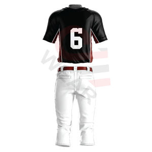 ชุดเบสบอลสำหรับทีมชุดเครื่องแบบเบสบอลดีไซน์ใหม่ - Product Image 5