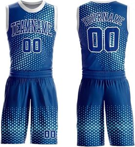 เครื่องแบบบาสเก็ตบอลสำหรับผู้ชายเครื่องแบบทีมสีดำและสีทองระบายอากาศได้พิมพ์ซับลิเมชันแบบเต็มรูปแบบสำหรับกีฬาฤดูร้อน - Product Image 4