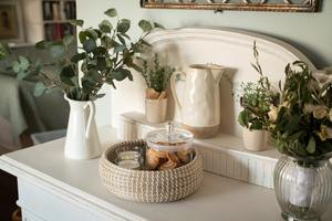 Tazón de algas marinas trenzadas redondas decorativas, vajilla Natural, decoración de presentación de comida, productos vietnamitas al por mayor ecológicos - Product Image 2