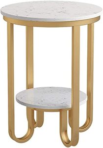 Table centrale en métal en bois, Design moderne meilleure vente, Tables d'appoint bon marché, ensemble de 2 - Product Image 3