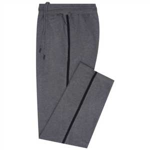 Navy Plain T-Shirt <b>Pajama</b> <b>Set</b> 100% Cotton Knit Lounge <b>Set</b> Soft & Breathable Half Sleeve Sleepwear with O-neck Tee & Pants - Product Image 3