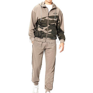 Survêtements pour hommes en coton 100% durables et légers, à capuche, décontractés, pour une utilisation en extérieur, grande taille, logo personnalisé - Product Image 3