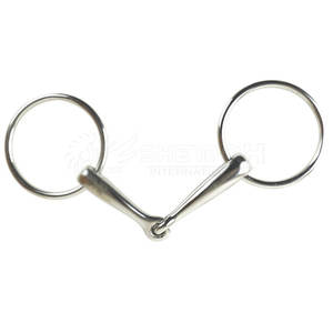 Top venta precio barato alta calidad comodidad snaffle anillo suelto todos los tamaños brocas de caballo - Product Image 3
