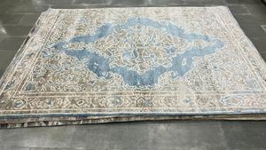 Hand Knotted Oushak <b>Bamboo</b> Silk Carpet Modern Jacquard Embroidered Rug Indian Tufted Braided Design Printing Eco-friendly - Product Image 5