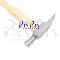Martillo de estilo francés/suizo de cabeza de 70mm para fabricación de relojes, herramienta de reparación de joyas, cara plana para trabajo de banco, remachado DIY OEM