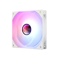 Thermalright TL-C12W-S V3 12cm Blanc ARGB Case Fan RGB Infinity Design 4-Pin PWM Control Seamless Mirror Light Effect Cooling