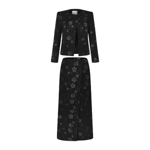 Jolie Tweed Jacket Women's Clothing High Quality New Trending Women's Suit & Jacket Elegant High Fashion Minimalist Style