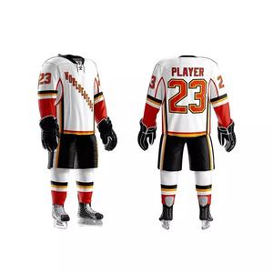 GAF-camisetas de Hockey sobre hielo con logotipo personalizado, ropa de calle de entrenamiento de práctica de jugador, venta al por mayor - Product Image 2