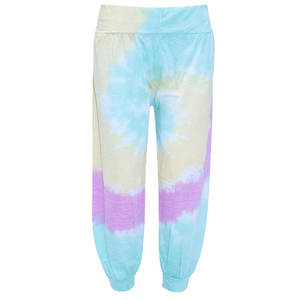 Pantalones de punto delgados de alta calidad para mujer, pantalones largos con parte inferior de cintura alta, ajuste informal, estilo frontal plano - Product Image 4