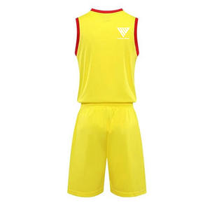 ชุดบาสเก็ตบอลชุดบาสเก็ตบอลพิมพ์ลายซับลิเมชันสำหรับผู้ชายและชุดทีม - Product Image 2