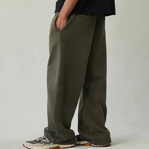 กางเกงลำลองผ้าลูกฟูกสำหรับผู้ชายกางเกงทรงหลวมฤดูหนาว - Product Image 3