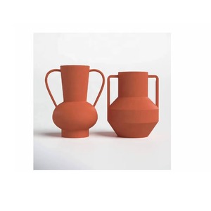 Vase de Table en métal de haute qualité avec poignée Vase de Table en métal fait main moderne décoratif bureau à domicile salon décor de table - Product Image 2