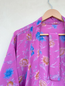 Kimono de seda de verano unisex, bata de estilo Vintage para la vida diaria, suave y cómoda con características suaves para otoño y primavera - Product Image 4