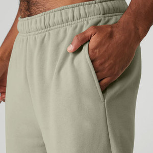 Vente en gros bas OEM couleur 360g pantalon de jogging doublé en polaire pour homme pantalon de grande taille pour homme - Product Image 4