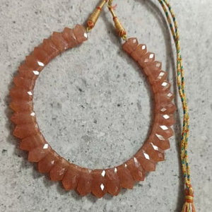 Collier de perles en pierre de labradorite naturelle de qualité AAA, perles lâches, fil de collier, bijoux, collier de labradorite, perles facettées - Product Image 6