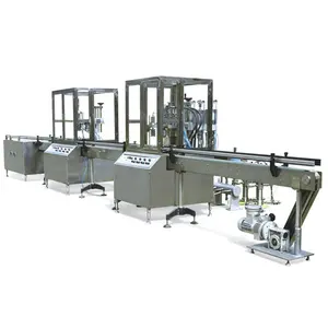 Automatic aerosol filling and packing system