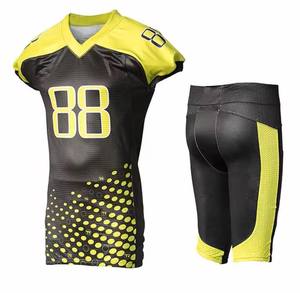 ชุดอเมริกันฟุตบอลสำหรับผู้ชายชุดอเมริกันฟุตบอลแบบแห้งเร็วระบายอากาศได้ดีดีไซน์ดีที่สุดงานตามสั่ง - Product Image 2