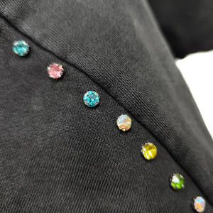 Sudadera con Capucha Personalizada con Pedrería, Sudadera con Logotipo de Cristal Personalizado, Sudadera con Capucha de Diamantes Brillantes Estilo Y2K - Product Image 6