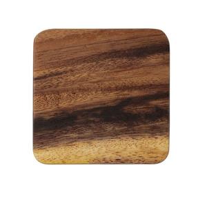 Dessous de verre en bois de style design moderne Dessous de verre en bois faits à la main personnalisés pour la maison et le mariage Dessous de verre en noyer utilisés - Product Image 6