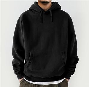 2025 hommes décontracté poids lourd pull à col rond couleur unie chaud vêtements quotidiens mode tricots doux fil sweats à capuche et sweats - Product Image 4