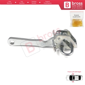 BDP779 limiteur de sangle d'arrêt de charnière de porte avant 918179 pour cavalier MK1 230 244 1994-2006 pièces automobiles Bross fabriquées en turquie - Product Image 5